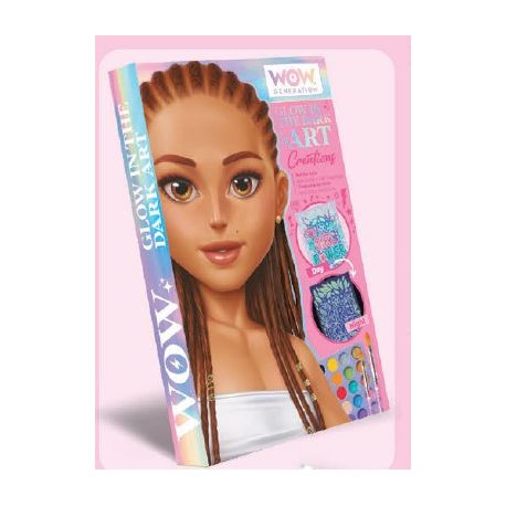 ΔΗΜΙΟΥΡΓΙΚΟ ΣΕΤ GLOW IN THE DARK DISPLAY 6τ. WOW