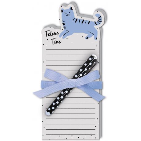 DIE-CUT NOTE PADS WITH PEN (ANIMALS)