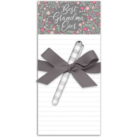 FAMILY TOGETHER WIDE MAGNETIC LIST PADS WITH PEN