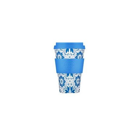 BAMBOO CUP WITH LID DELFT TOUCH  400ml