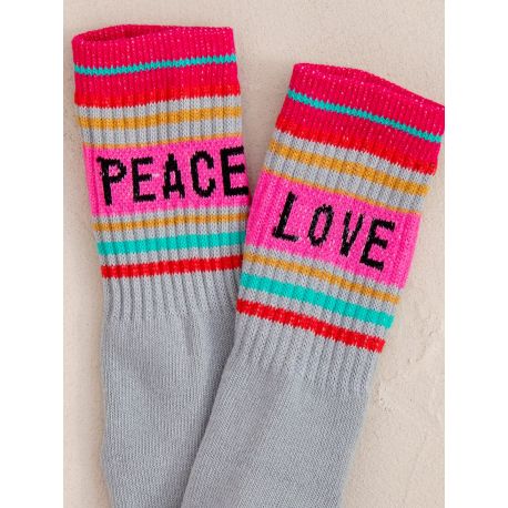 Skateboard Socks peace love