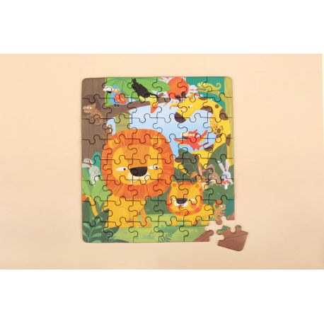 2 IN 1 MAGNETIC PUZZLE FOREST